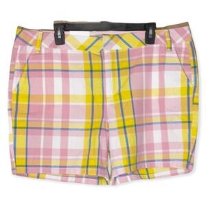 Marc New York Andrew Marc Plaid Shorts NWT 14